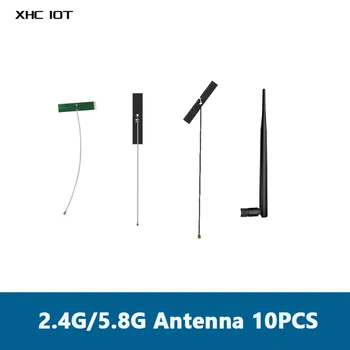 10 шт./лот 2.4 G/5.8G XHCIOT Wifi Антенна SMA-J PCB Антенна Серии 5dBi Резиновая Антенна Небольшого размера Для Беспроводного модуля для Ruter