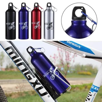 750 мл Велосипедная Алюминиевая Бутылка для воды, Чашка для воды для горного велосипеда, Спортивная Бутылка для воды, Велосипедная Бутылка для воды, Чашка для альпинистской пряжки