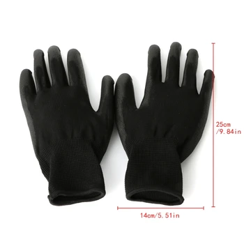OFBK 1 пара нейлоновых рабочих перчаток с защитным покрытием для рук Garden Grip Builde