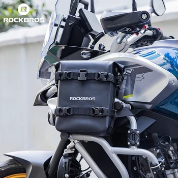 Rockbros оптовая продажа Мотоциклетной сумки, боковой сумки на бампер мотоцикла, водонепроницаемой сумки на руль AS-095 большой емкости