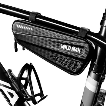 Велосипедная треугольная сумка G516 из твердого материала EVA для горного велосипеда, передняя балка, снаряжение для верховой езды