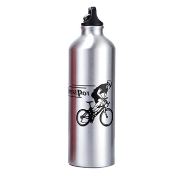 Велоспорт Кемпинг Велосипед Спорт на открытом воздухе бутылка для воды из алюминиевого сплава портативная металлическая спортивная бутылка объемом 750 мл