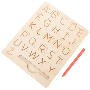 Доска для рисования буквами, инструменты для рисования, игрушечное дерево, отслеживание алфавита, распознавание правописания, дерево