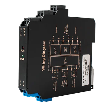 Изолятор сигнала постоянного тока от 4 20 мА до 0 10 В 0 5 В 1 5 В 1 Вход 1 Выход Преобразователь аналогового сигнала от 0-10 В до 4-20 мА Преобразователь гальванического сигнала