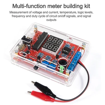 Многофункциональный измеритель Электронный комплект DIY Комплект инструментов для измерения тока напряжения тока Генератор сигналов PWM DIY Kit