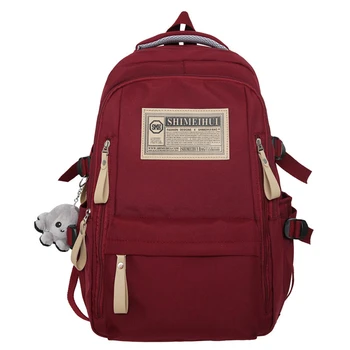 Модный нейлоновый женский рюкзак с несколькими карманами, женская сумка на спину, портативный школьный рюкзак для девочки, школьная сумка для студенток, классный рюкзак для путешествий