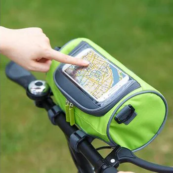 Новейшие водонепроницаемые велосипедные сумки для хранения головы велосипеда, плечевые ремни, окно, Передняя рама, сумка, карманы для трубок, держатель, упаковка на молнии