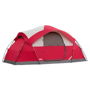 Палатки для кемпинга Coleman на 8 человек, купольная палатка Cimarron, Сверхлегкая палатка с быстрой подачей