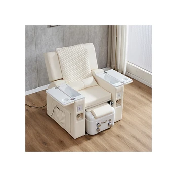 Популярное роскошное педикюрное кресло для маникюрного салона, изготовленное на заказ, без трубы, спа-педикюрное кресло