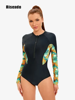 Спортивный женский купальник с рашгардом, цельные купальники в стиле пэчворк, 2023, купальник для женщин, пляжная одежда, летний костюм для серфинга