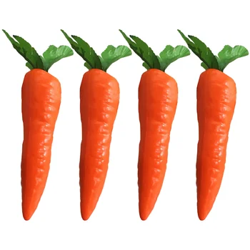 Украшения из искусственной моркови, Пасхальный реквизит для выставки поддельных овощей, декоративный маяк для дома из моркови