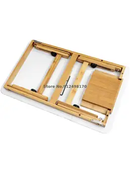 Японская мода удлиненный стол для ноутбука, кровать, передвижной маленький столик, ленивый складной подъемный столик, журнальный столик с эркером